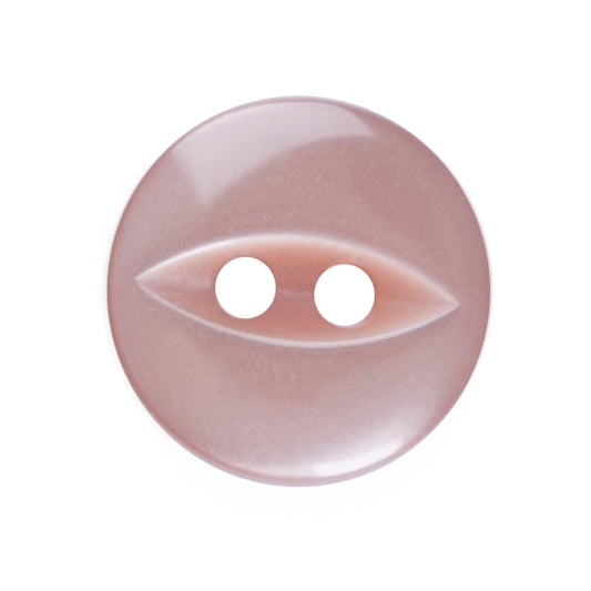 Polyester Fisheye Button - 11mm - Beige [LA10.1]