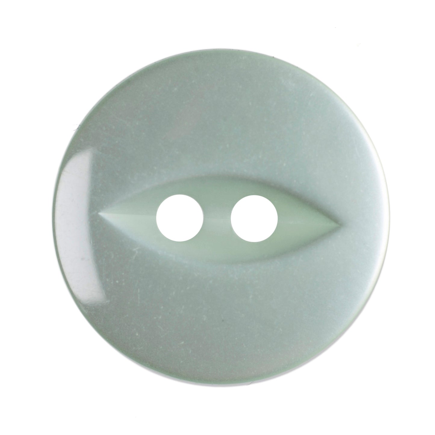 Polyester Fisheye Button - 16mm - Pale Green [LA2.2]