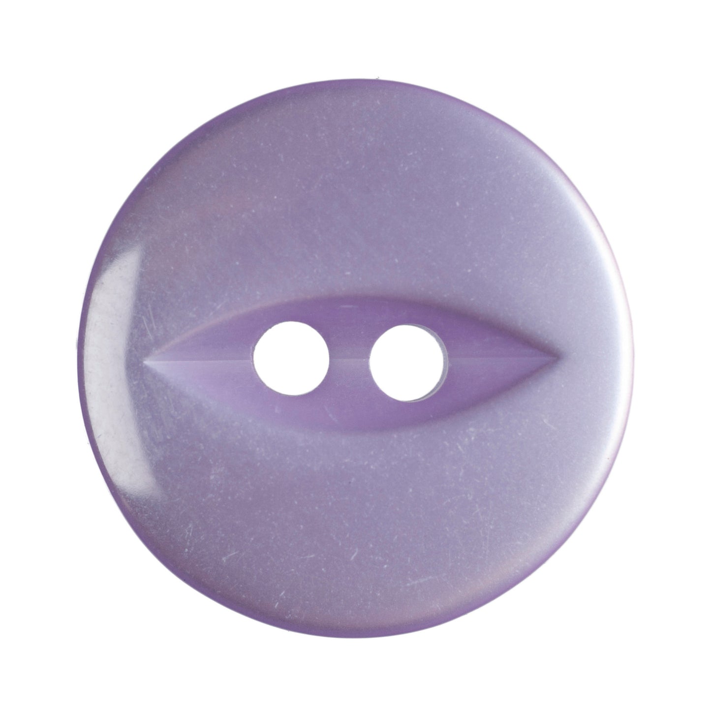 Polyester Fisheye Button - 16mm - Lilac [LB11.5]