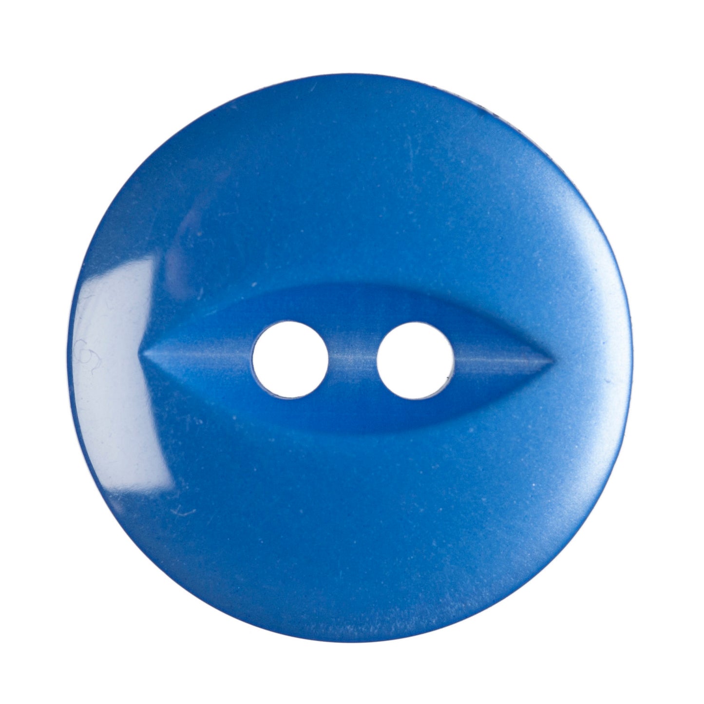 Polyester Fisheye Button - 16mm - Royal [LA18.4]