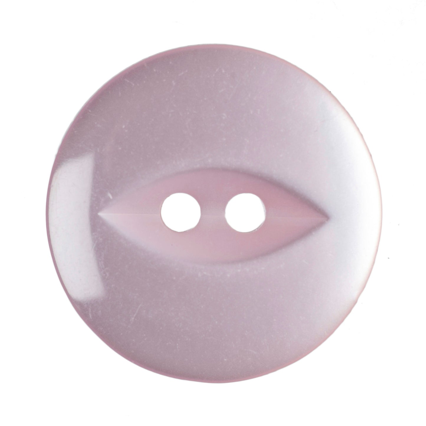 Polyester Fisheye Button - 19mm - Pale Pink [LA17.3]