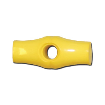 Nylon Bamboo Toggle Button - 25mm - Yellow [LA11.5]