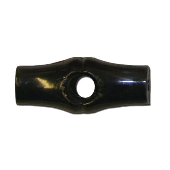 Nylon Bamboo Toggle Button - 25mm - Black [LA13.4]