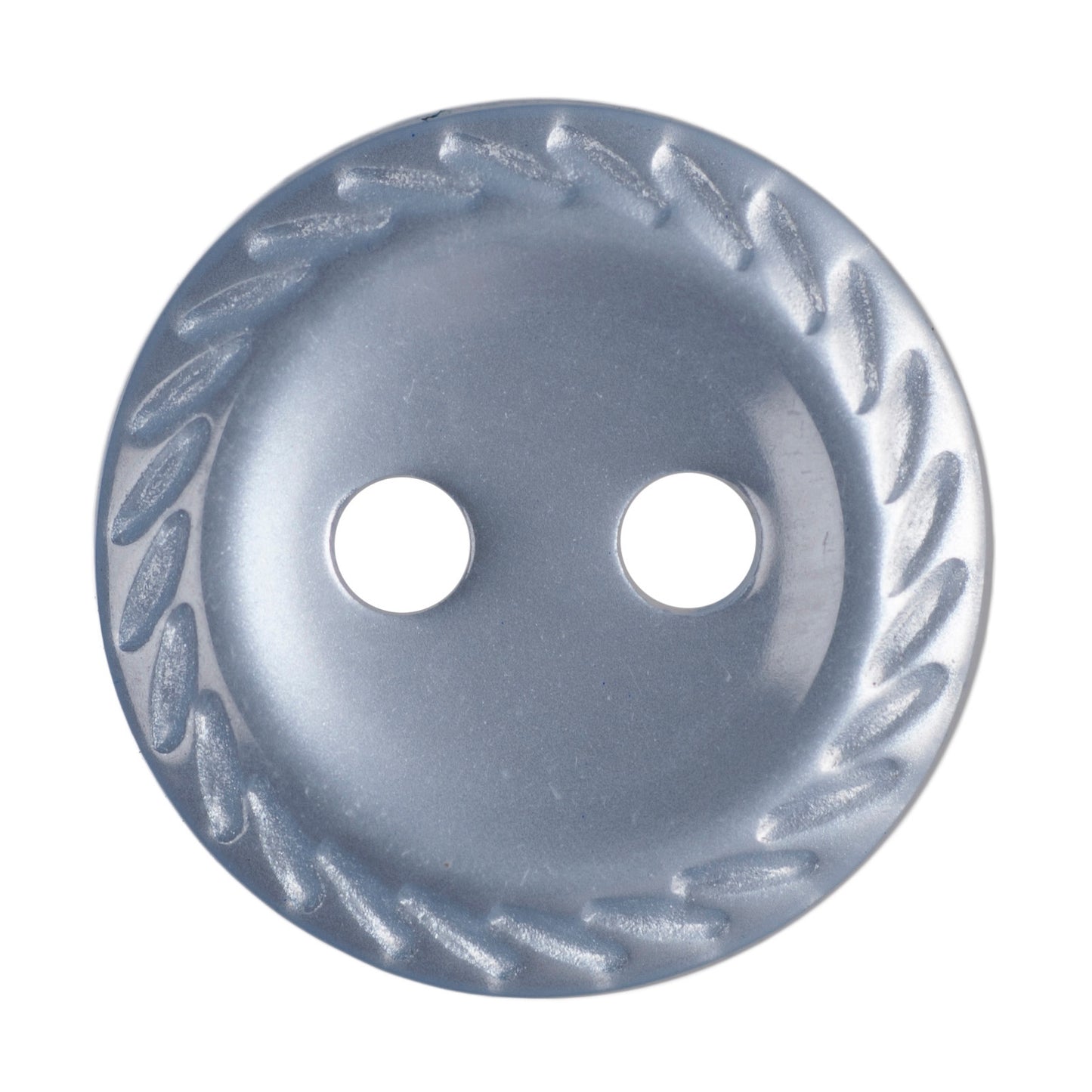 Polyester Rope Edge Button - 11mm - Pale Blue [LA5.2]