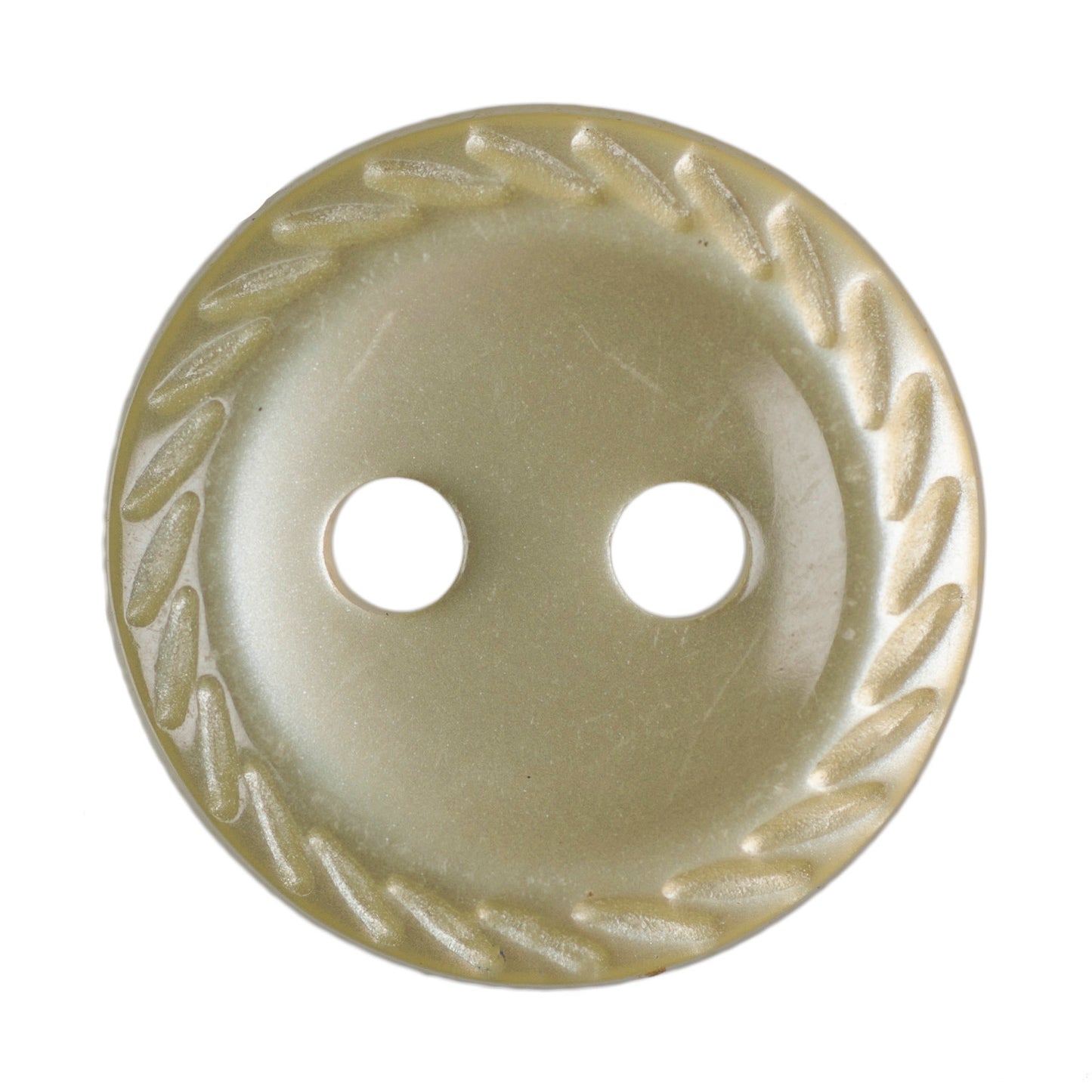Polyester Rope Edge Button - 11mm - Yellow [LB7.6]