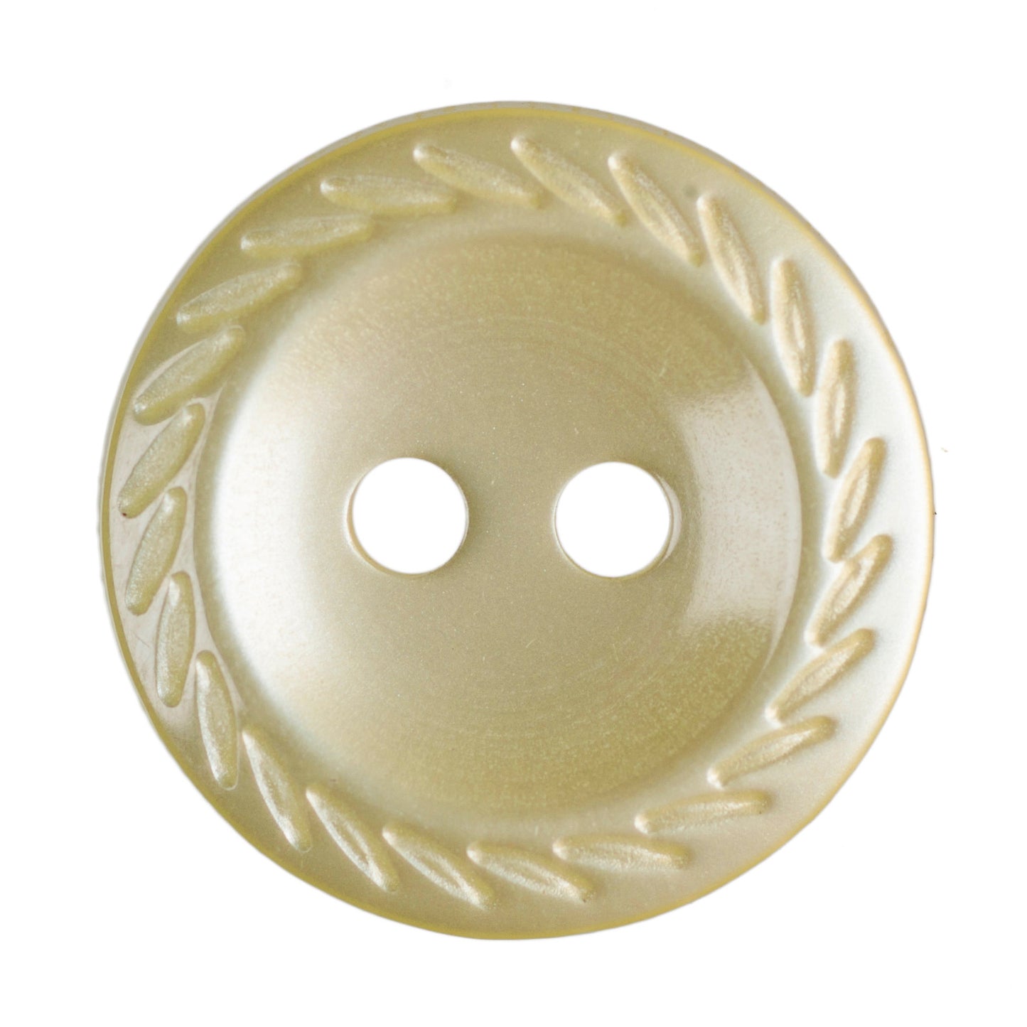 Polyester Rope Edge Button - 14mm - Yellow [LA5.4]