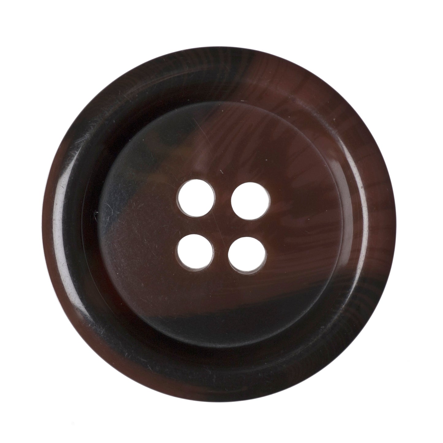 4 Hole Variegated Jacket Button - 25mm - Tan [LB15.6]