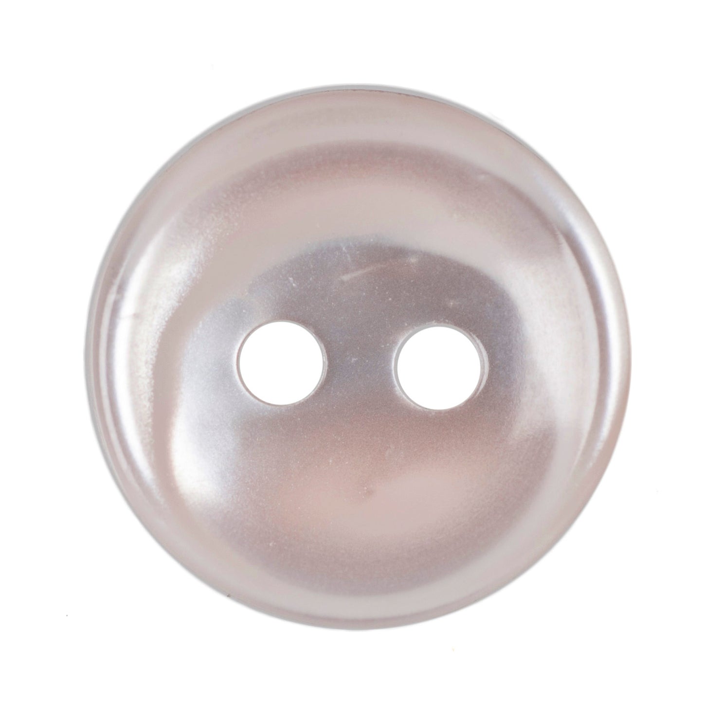 Polyester 2 Hole Stripe Buttons - 12mm - Pale Pink [LB33.7]