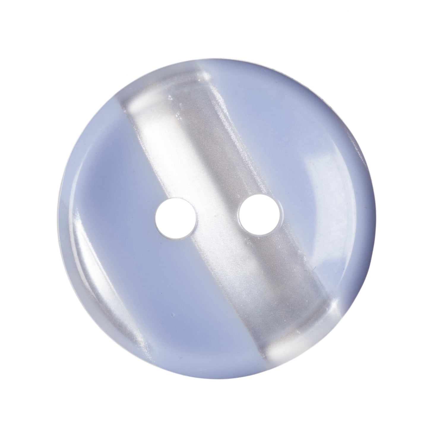 Polyester 2 Hole Stripe Buttons - 15mm - Lilac [LB20.1]