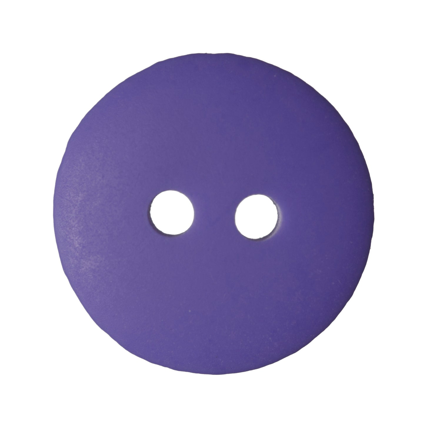 2 Hole Round Matt Button - 11mm - Purple [LB22.7]