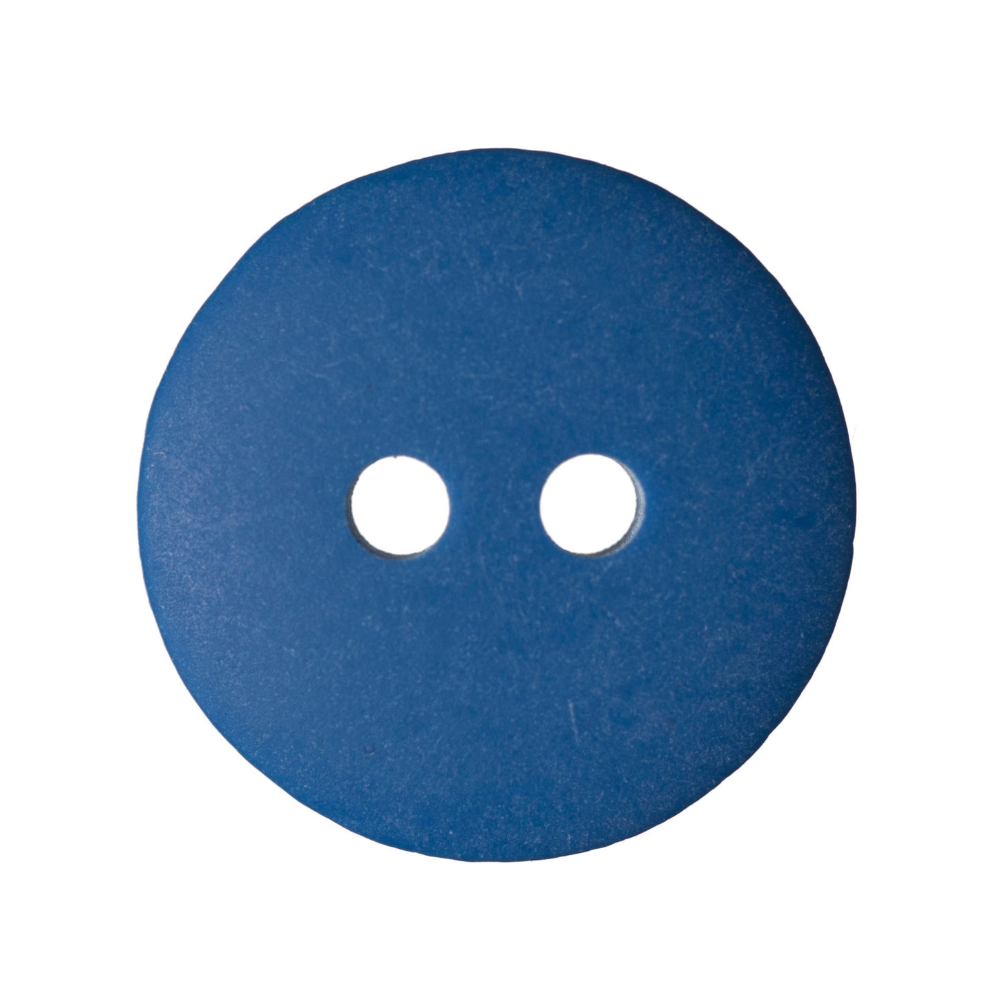 2 Hole Round Matt Button - 11mm - Navy [LE38.7]