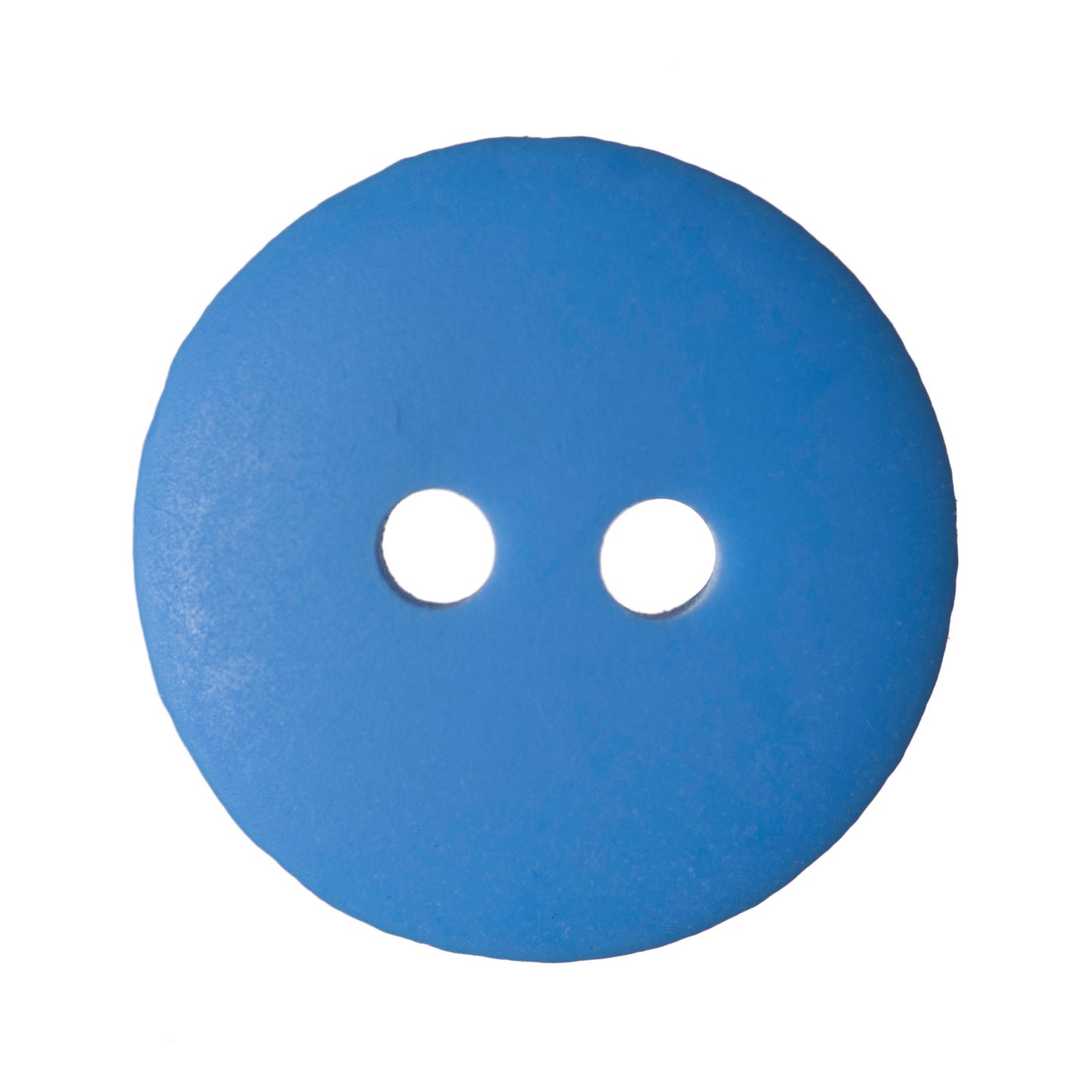 2 Hole Round Matt Button - 15mm - Royal [LB28.7]