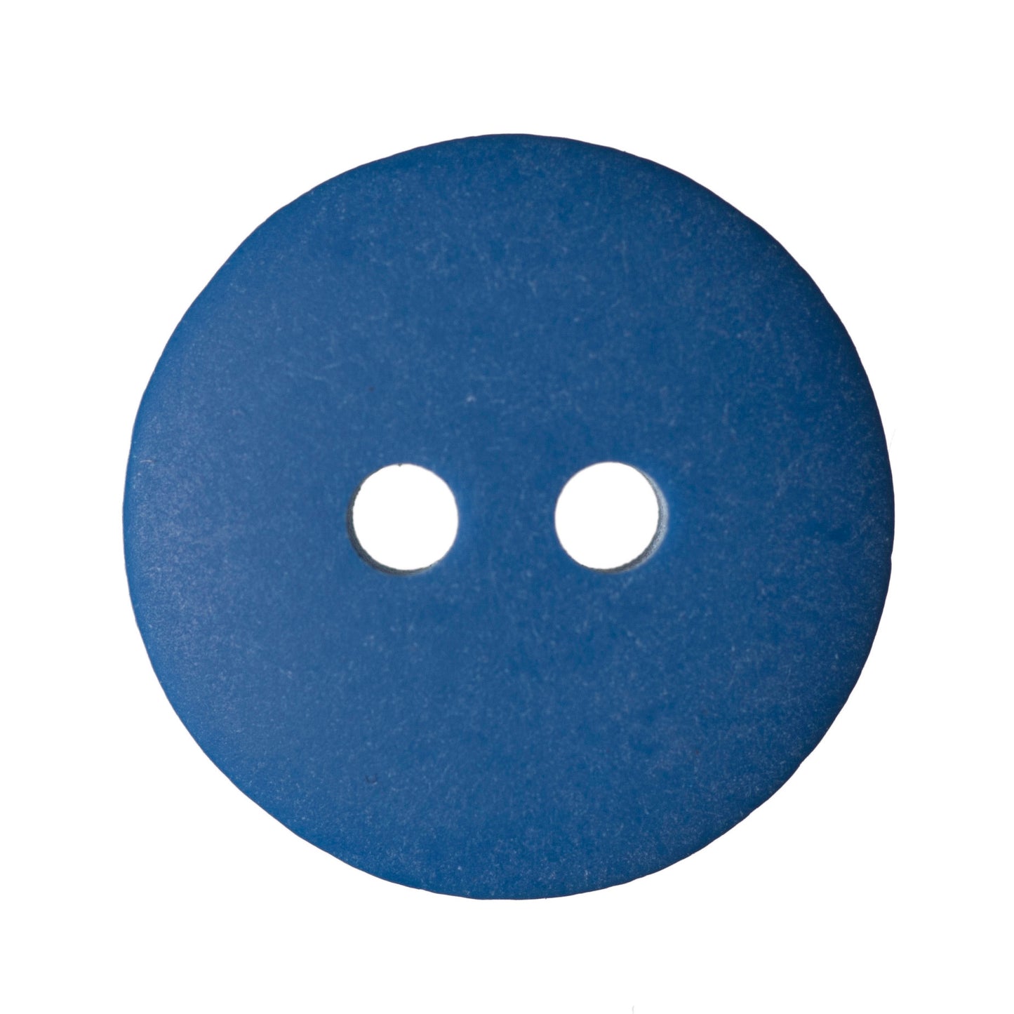 2 Hole Round Matt Button - 15mm - Airforce Blue [LD38.5]