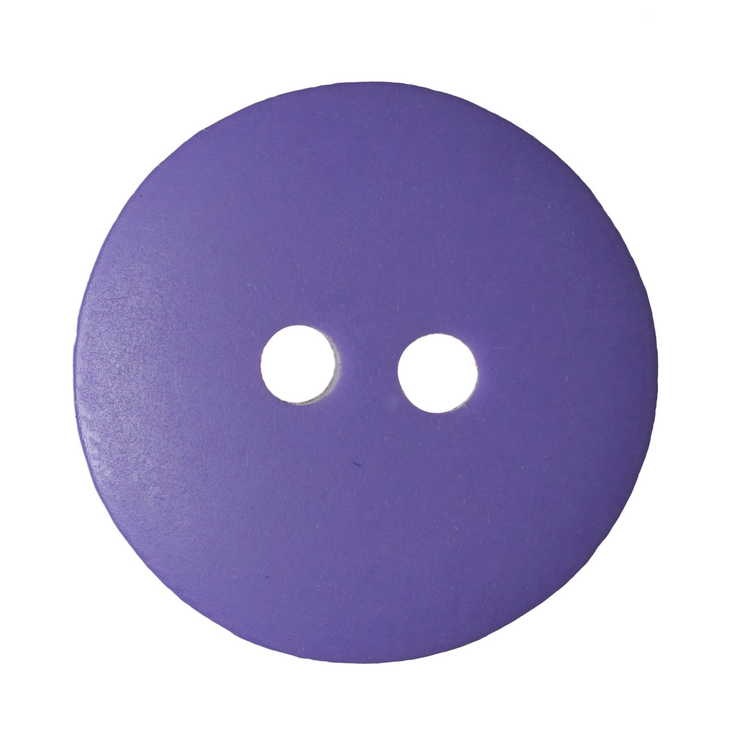 2 Hole Round Matt Button - 18mm - Purple [LB30.2]