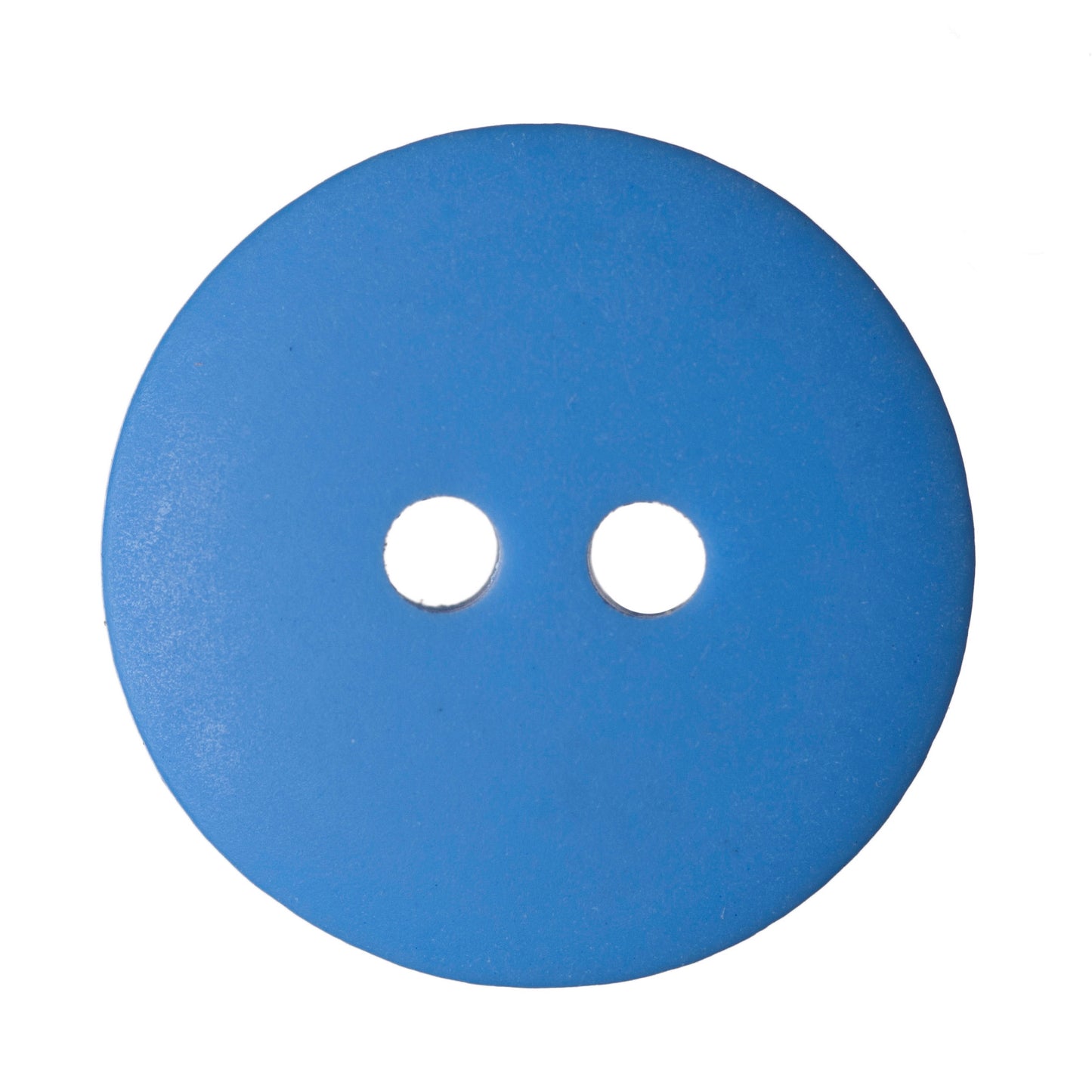 2 Hole Round Matt Button - 18mm - Royal [LD24.5]