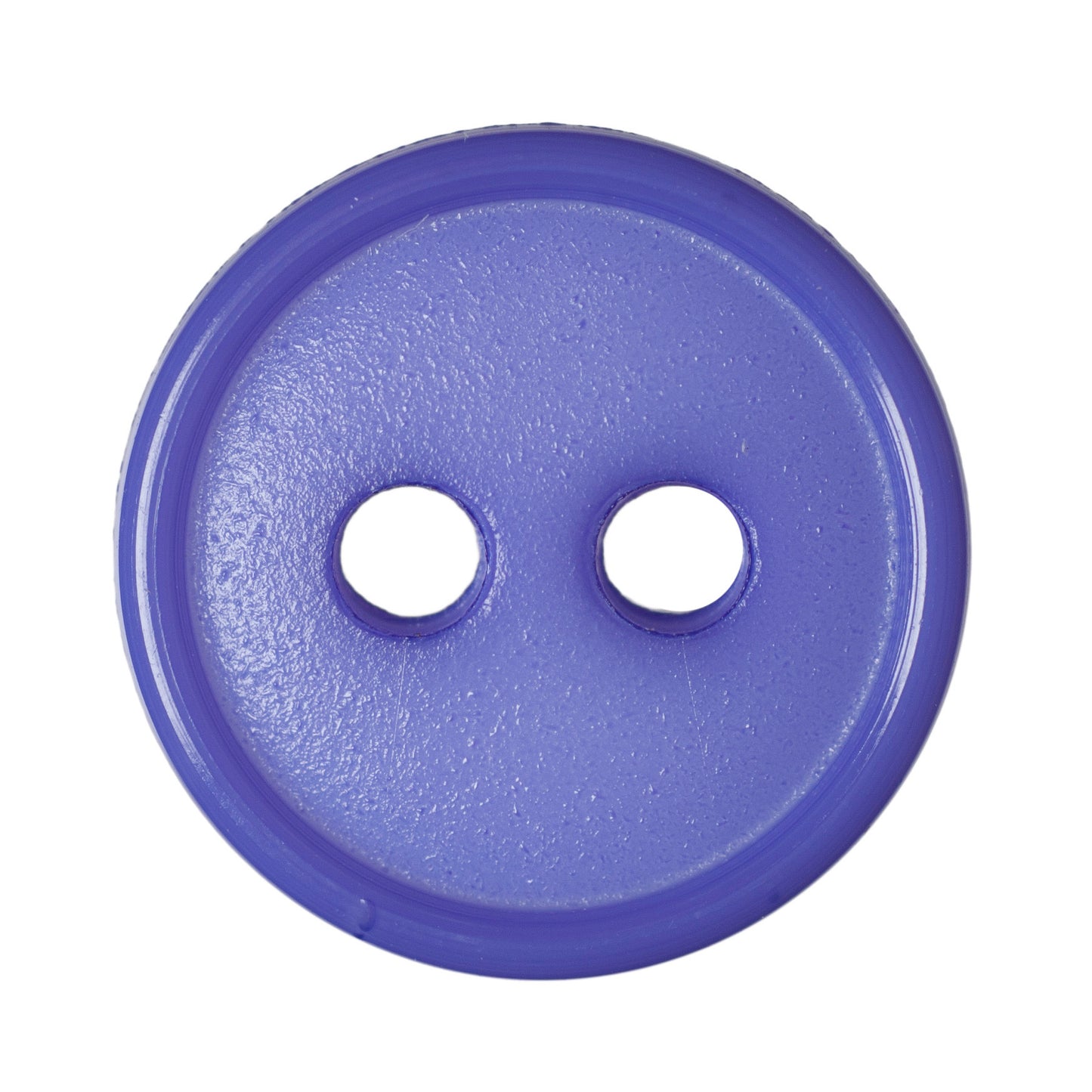 Narrow Rim 2 Hole Button Shiny/Matt - 11mm - Lilac [LB32.4]