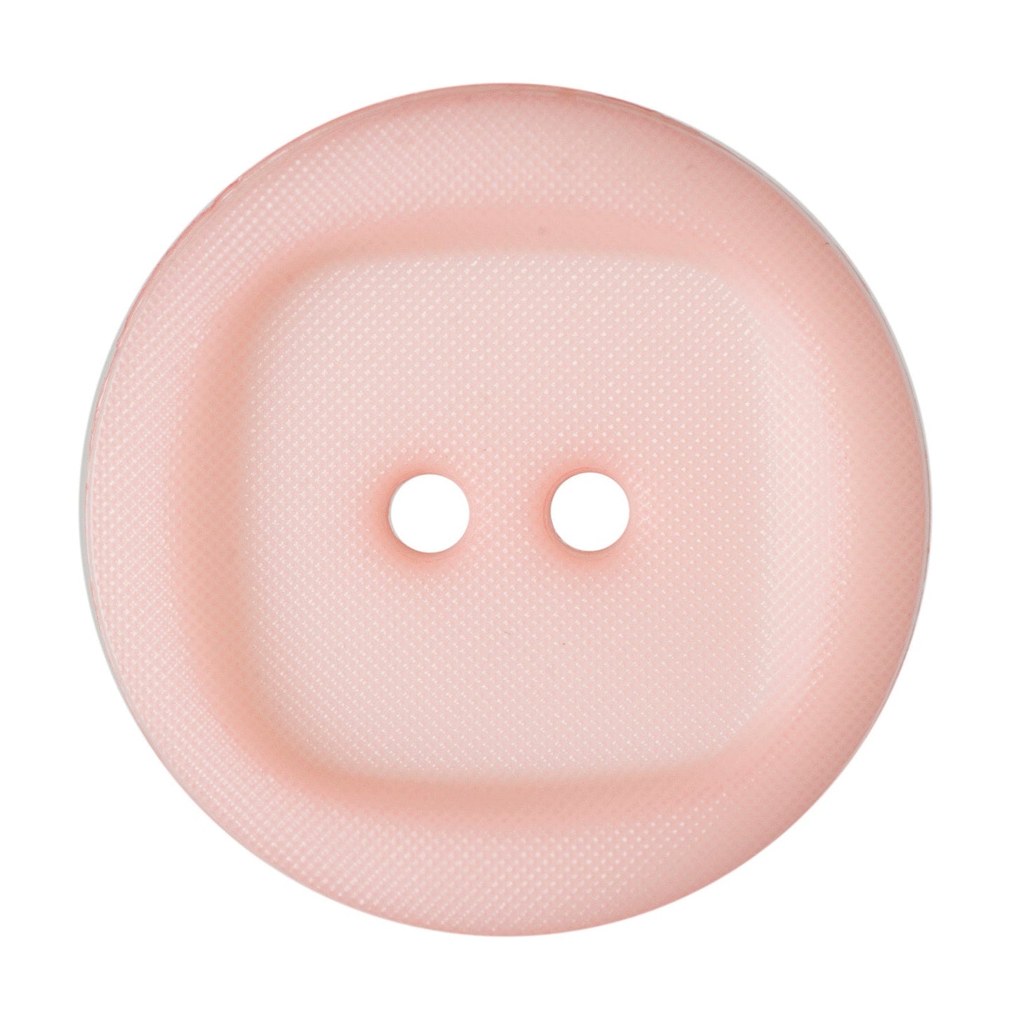 2 Hole Wavy with Square Insert Button - 24mm - Pink [LD5.7]