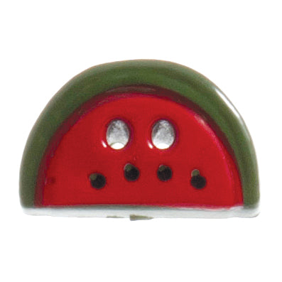2 Hole Watermelon Button - 19mm - Red [LC8.6]