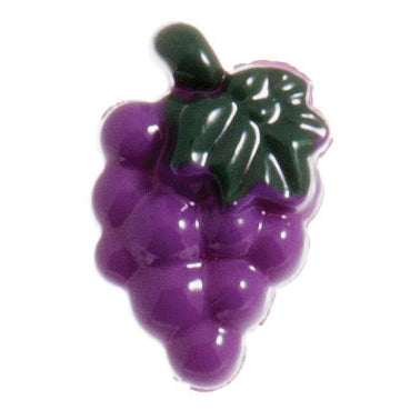 Grapes Shank Button - 18mm - Dark Purple [LD5.5]