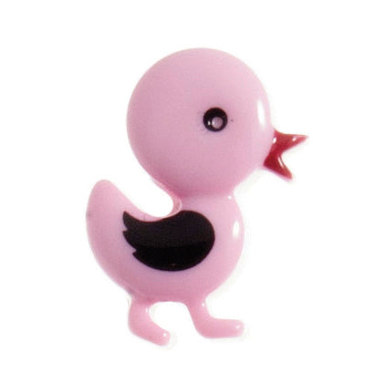 Walking Duck Shank Button - 18mm - Light Pink [LC16.7]