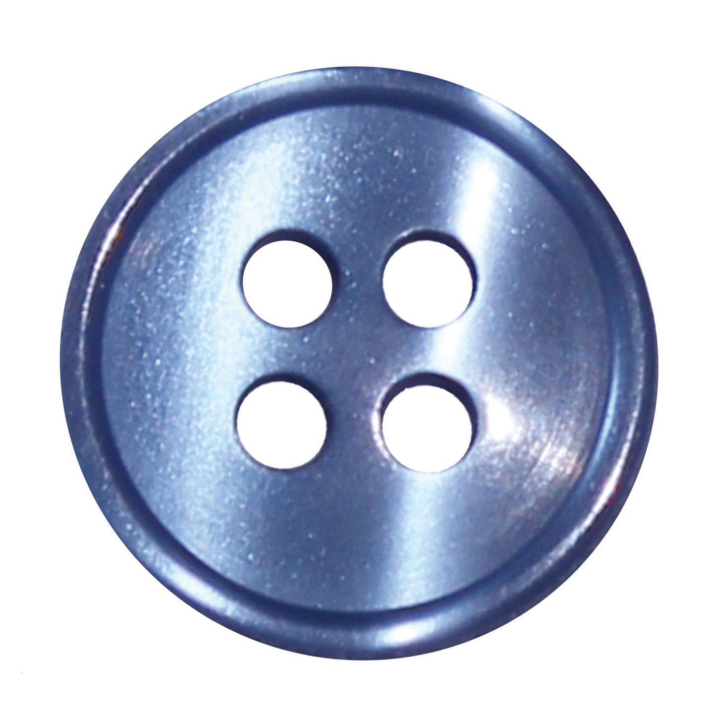 4 Hole Button - 13mm - Mid Blue [LF17.2]