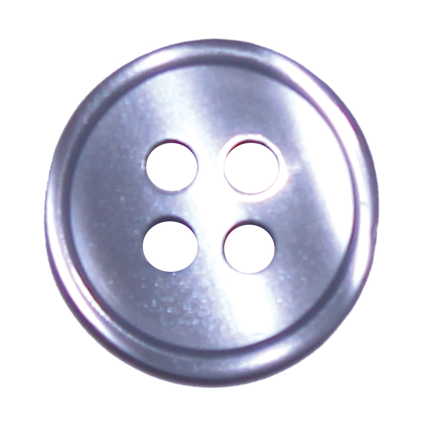 4 Hole Button - 13mm - Blue-Grey [LD33.5]