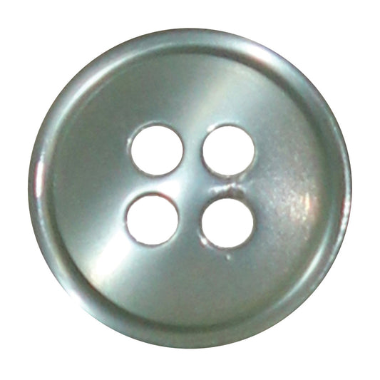 4 Hole Button - 13mm - Sage Green [LH38.7]