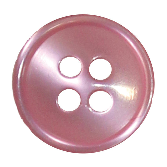 4 Hole Button - 13mm - Light Pink [LH1.2]