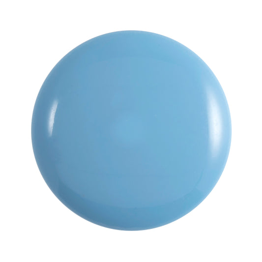 Domed Shank Button - 23mm - Medium Blue