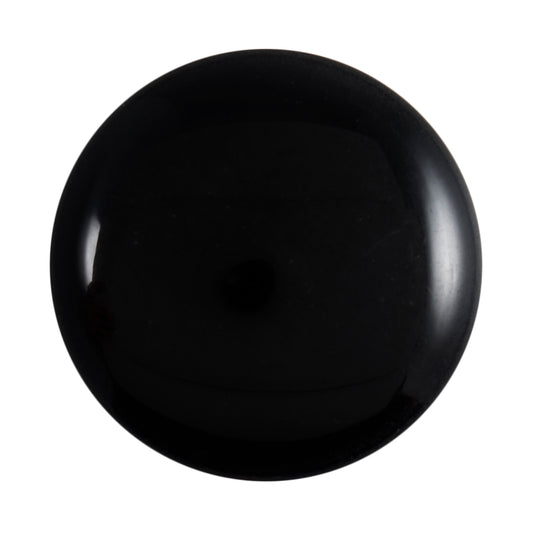 Domed Shank Button - 23mm - Black [LC25.1]
