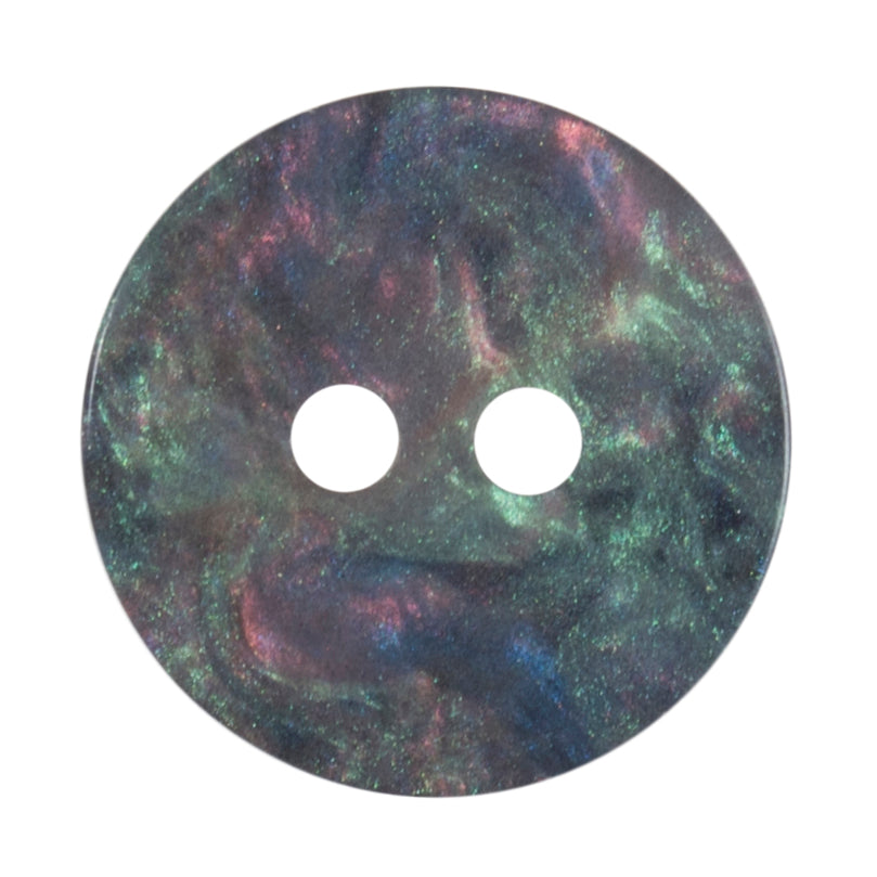 2 Hole Galaxy Shimmer Button - 15mm [LD38.1]