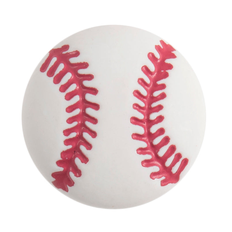 Baseball Shank Button - 13mm - White [LC33.8]