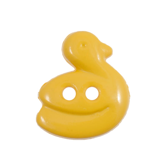 2 Hole Duck Button - 18mm - Yellow [LC28.8]