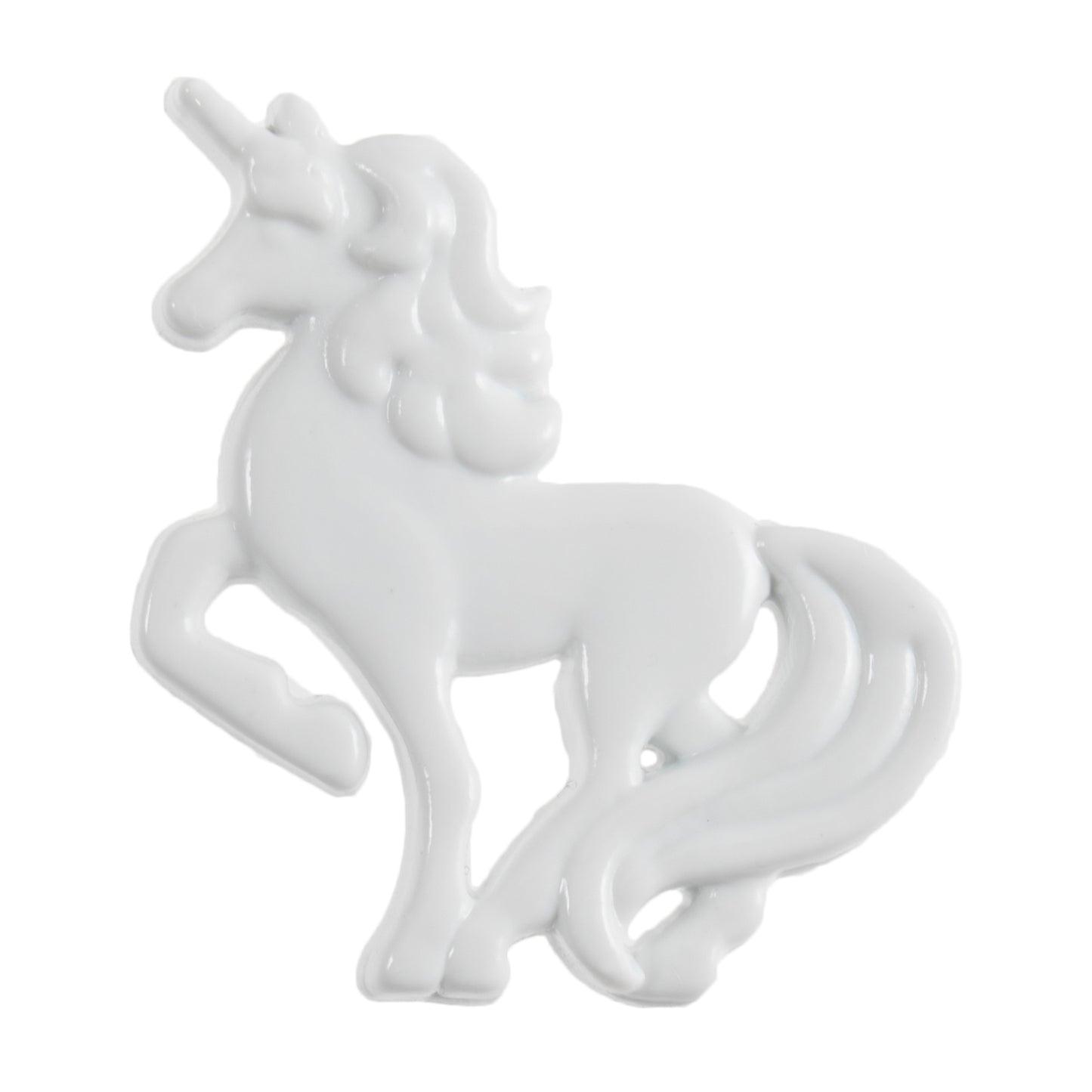 Unicorn Shank Button - 29mm - White [LC15.1]