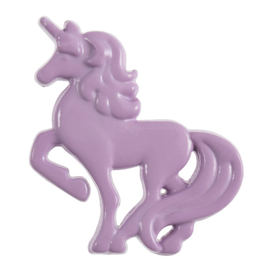 Unicorn Shank Button - 29mm - Purple [LC12.4]