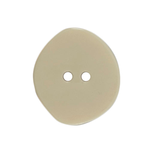 2 Hole Stone Effect Button - 22mm - Natural [LC1.6]