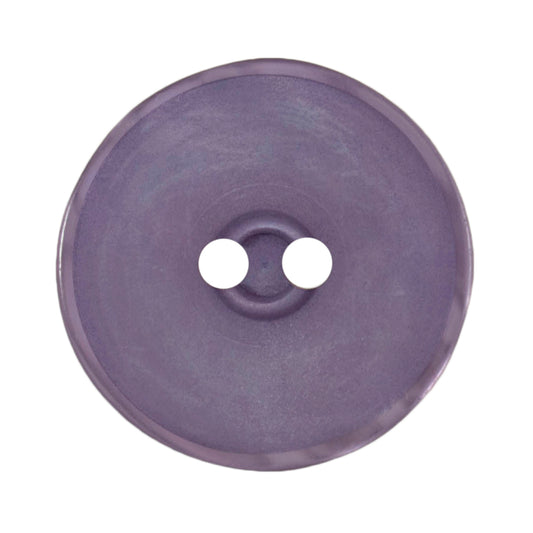 2 Hole Matte Effect Button - 34mm - Purple [LC13.2]
