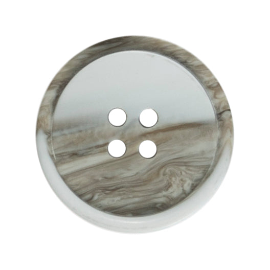 Abstract Stone Effect 4 Hole Button - 25mm - Natural [LB38.1]