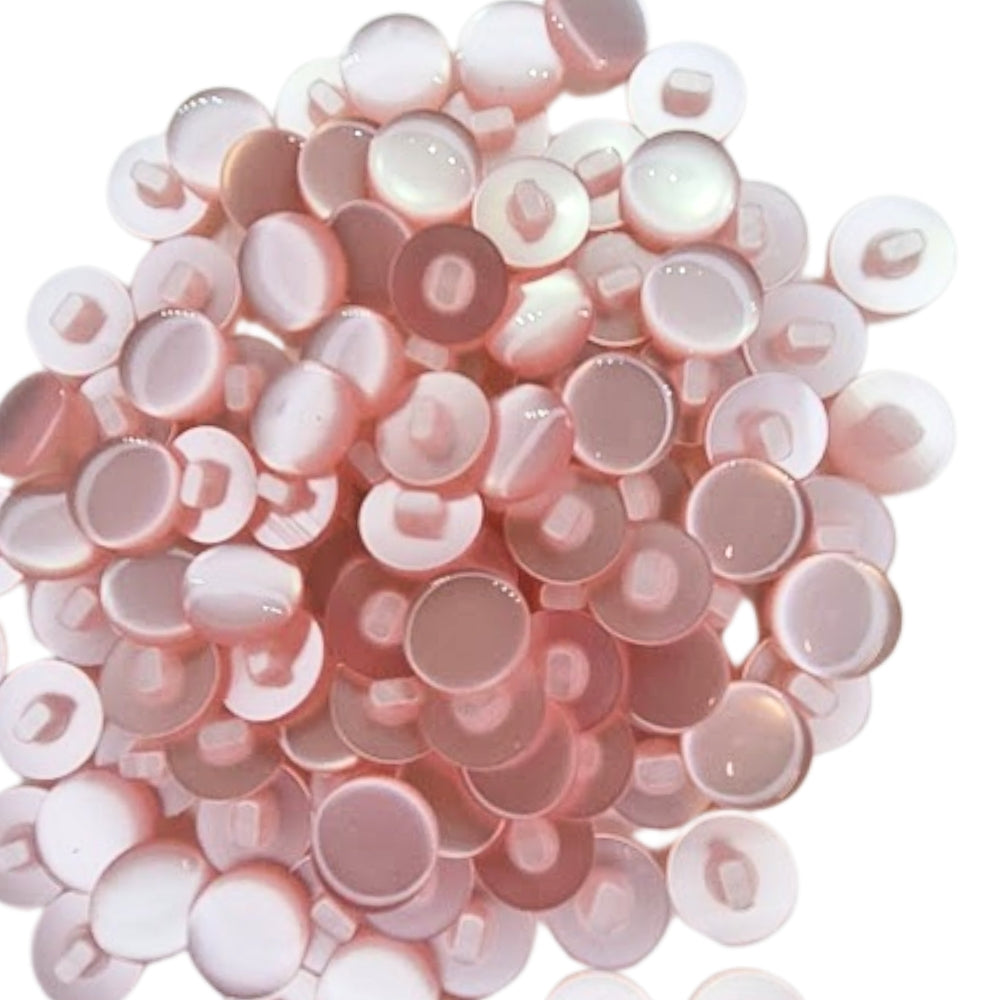 Polyester Plain Shank Button - 18mm - Pink [LB13.1]