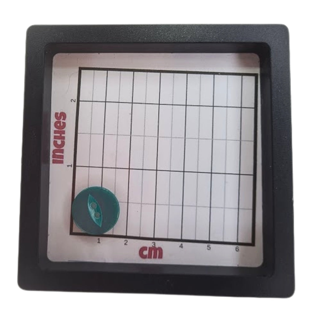 Polyester Fisheye Button - 16mm - Jade [LB7.7]