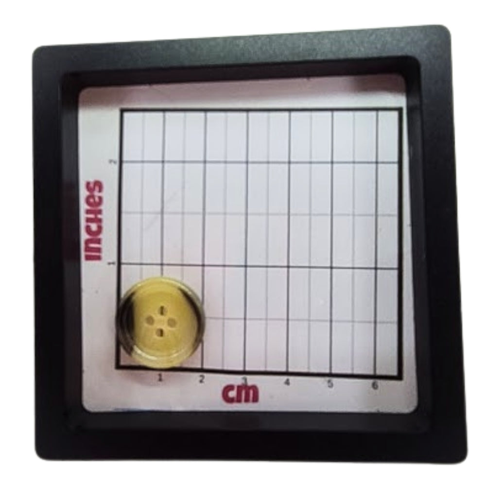 4 Hole Variegated Jacket Button - 20mm - Cream/Beige [LB13.6]