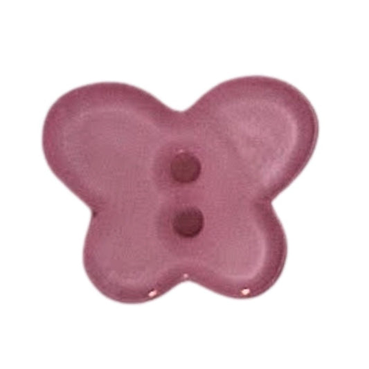 2 Hole Butterfly Button - 19mm - Light Pink [LC6.1]