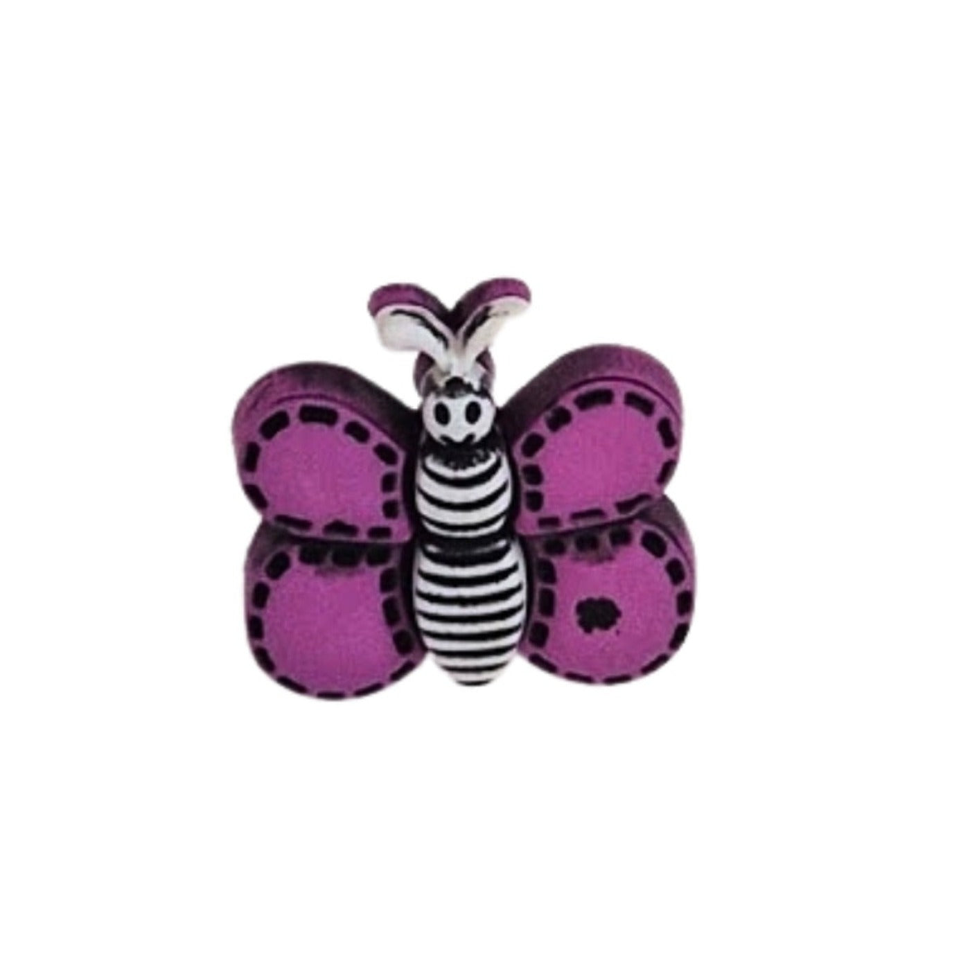 Butterfly Shank Button - 19mm - Pink [LC5.7]