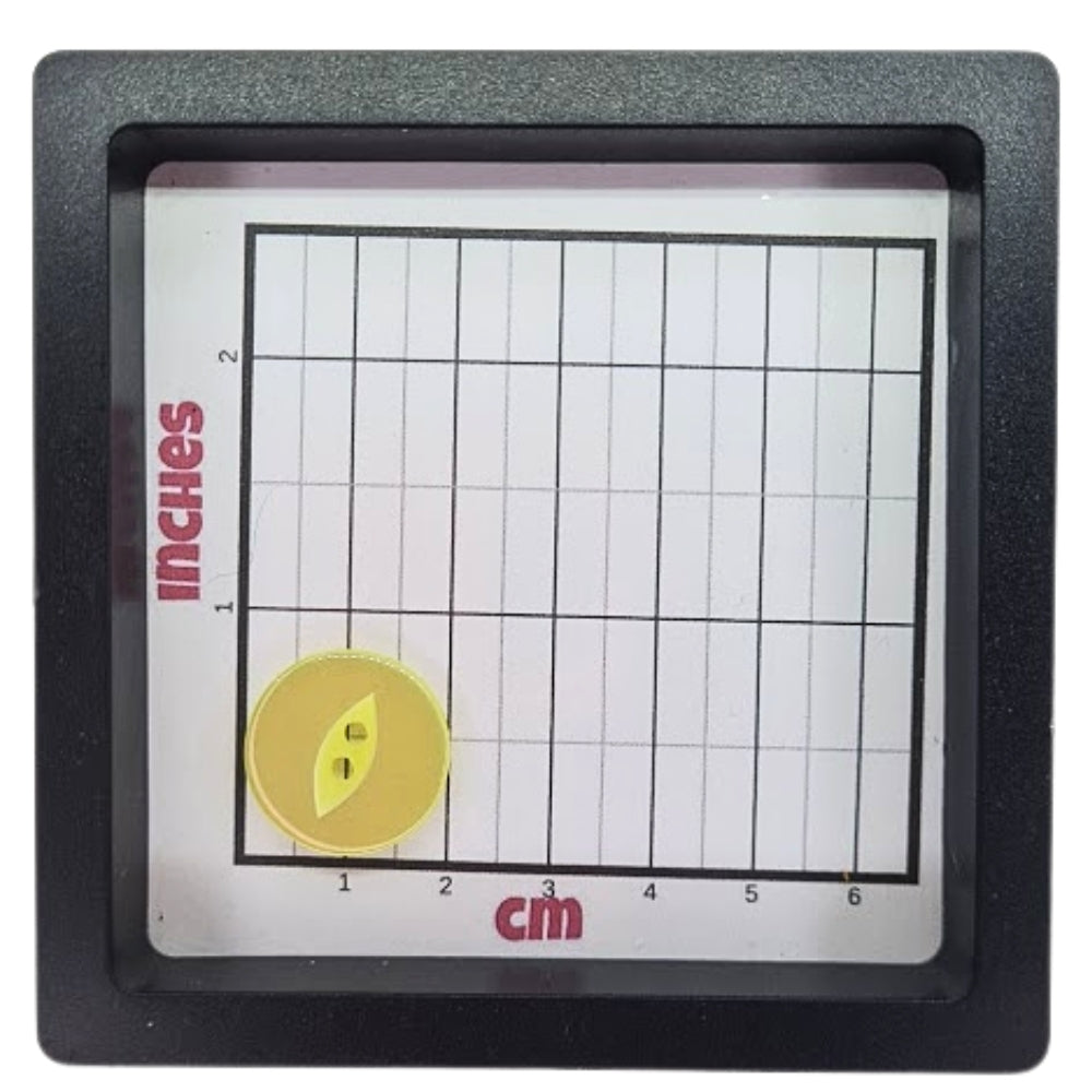 Polyester Fisheye Button - 19mm - Yellow [LB35.5]